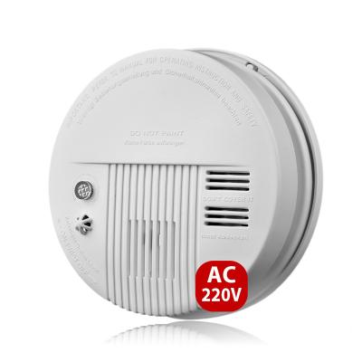 China {Manufacturer} 9v Battery/220v Standalone Smoke Detector Smoke Detector Sensor Smart Home Security Protection Fire for sale