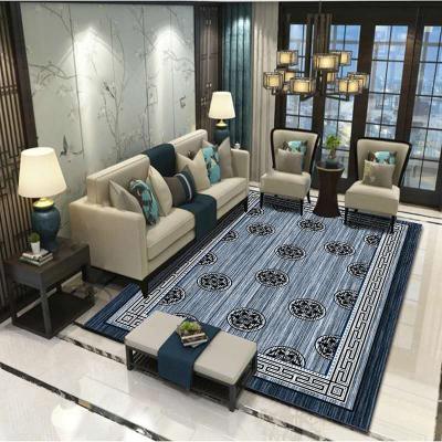 China New Chinese Style Soft Crystal Velvet Outdoor Household Carpets In Living Room for sale