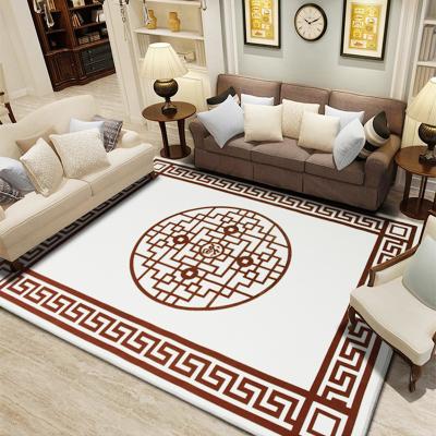 China Europe Boreal Style Design Chinese Style Crystal Velvet Carpet For Living Different Room for sale