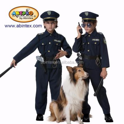 China Boy's or girl's ARTPRO costume kids police costume 4-14years old police party costume (03-046) for sale