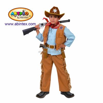 China ARTPRO sheriff boy costume by Abintex brand sheriff boy costume (08-368) as party costume for boy for sale