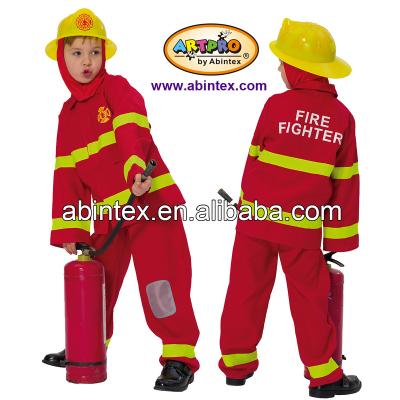 China ARTPRO Firefighter Costume by Abintex Brand Firefighter Costume for Kid (04-001R) as Boy Firefighter Costume for sale