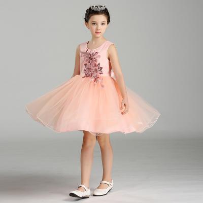 China Breathable Wholesale Latest Fashion Show Dresses Kids Party Wear Dresses For Girls for sale