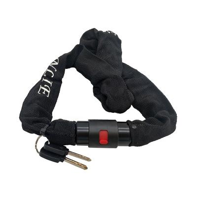 China Bicycle Universal Using 100cm Bicycle Accessories Bike Lock With 2 Keys Bike Chain Lock for sale