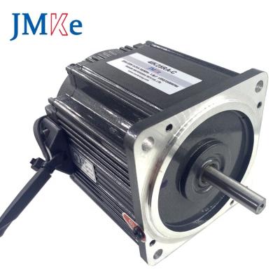 China JMKE 220v ac motor drip proof reversible motor 1400rpm 25W 80mm fixed gear optical axis motor for sale