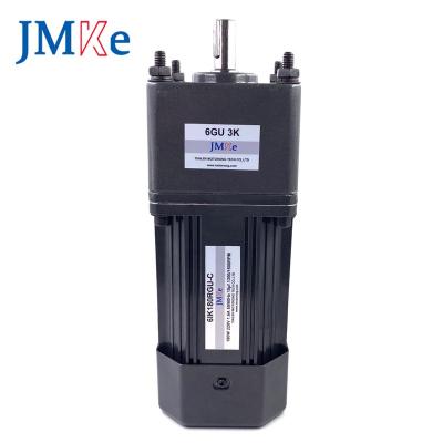 China JMKE 220v ac gear motor reduction single phase spg induction gear drip proof motor for sale