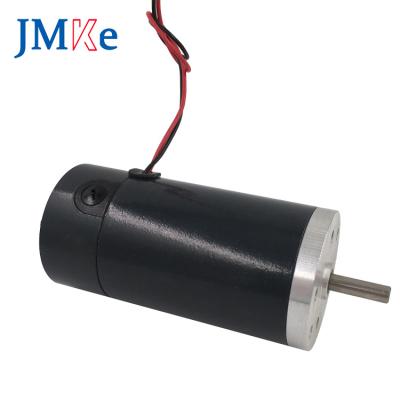 China Drip Proof JMKE 50mm 12V 24V Brushed PMDC50s 2000 DC Motor 3000 4000RPM for sale