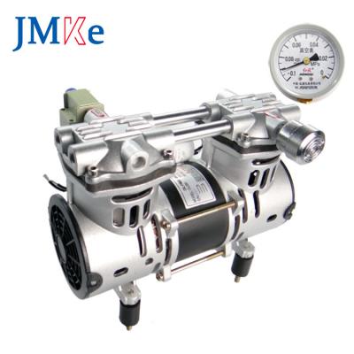 China JMKE Family Homes 110v 70L Single Phase Air Exhaust Air Compressor Oil Free Vacuum Pump for sale