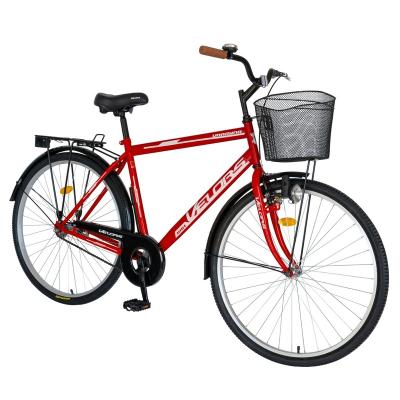 China Street factory price 28 inch single speed road city bike with basket for sale