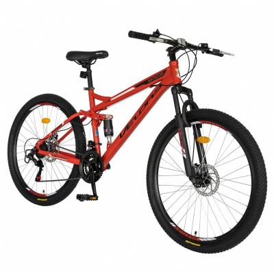 China Wholesale Shimano 18 speed 26 inch wheels mtb flat land disc brakes frame full suspension mountain bike for kids for sale