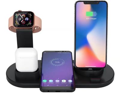 China For Mobile Phone / For AirPods / For iWatch Dropshipping Bestseller 3 in 1 Wireless Charger Charging Station Dock For AirPods iWatch All Cellphone for sale