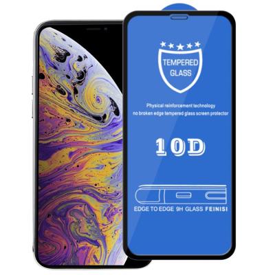 China Cell Phone Screen Protector 9H Explosion Glue Cover 10D Full Curved Film For iPhone 13 Pro 12 11 Max XS XR 8 7 6 6S Plus Se for sale