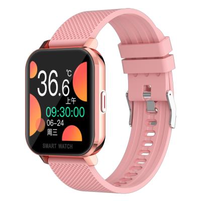 China MT28 Touch Screen Sports Watch Smart Heart Rate Smartwatch For iPhone Android Wristband With Body Temperature Test zu verkaufen