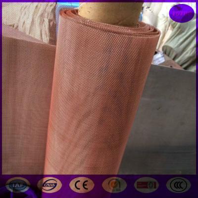 China 40 Mesh Copper Mesh Screen 0.15mm Wire Dia. 1.0m Roll Width in stock made inchina for sale