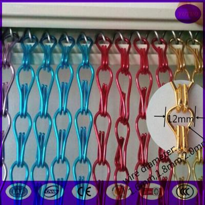 China Top Quality Insects proof anodised aluminium chain link curtain ( direct china factory ) for sale