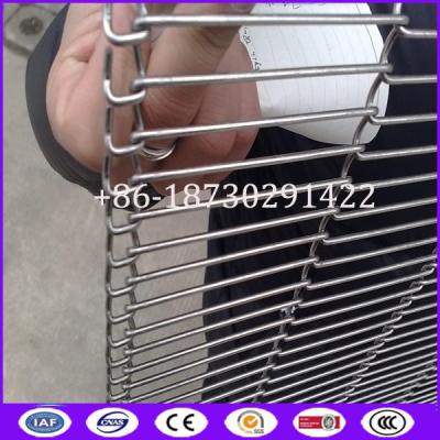 China Chocolate enrobing Conveyor Metal Mesh Belt made in China en venta