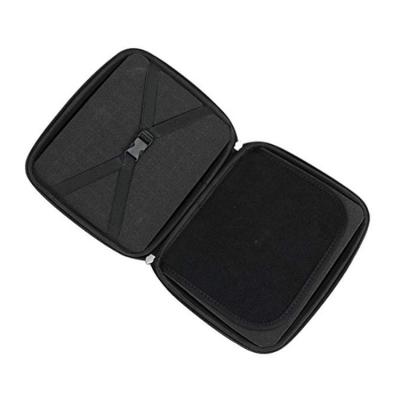 China Wholesale Waterproof Black Waterproof Cheap Portable EVA Hard Case For Microphone Cable Protector With Zipper for sale