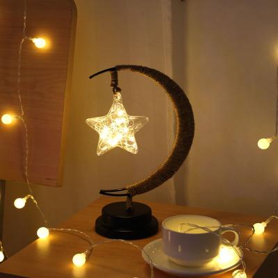 China Home Decor Enchanted Moon Lamp - LED Moon Lamp Kids Night Light Galaxy Lamp, Magic Hanging Moon Lamp Moon Night Light for sale