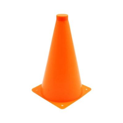 China ABS 2022 Premium High End Orange Soccer Training Marker Cones With Two Clear Print for sale