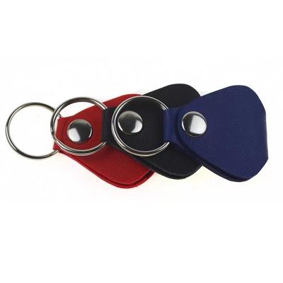 China Wholesale Fashionable Custom Wholesale Guitar Pick GV03 Guitar Pick Key Chain Leather Bag Pick Bag Instrument Cover for sale