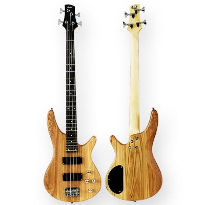 China Cutway GEG01Factory wholesale elm electric bass cheap electric guitars made in china high quality electric bass guitar for sale