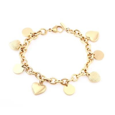 China INS CLASSIC new whimsical fashion personalized Qixi round accessories girlfriends bracelet heart-shaped wholesale for sale