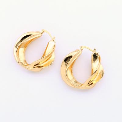 China BOHEMIA ladies jeweries and fashion gold circle earring ladies jeweries and earing for women 2021 for sale