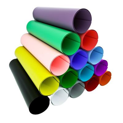 China PVC Factory Direct Customize Recycled 2mm Colorful Soft Plastic Sheet PVC Roll Sheet for sale