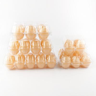 China 20/30 High Quality Disposable Grid Egg Tray For Sale Plastic Egg Trays 12 Holes In Stock Hot Pres Egg Tray for sale