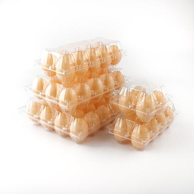 China Home 30 Egg Tray Disposable Storage Box Plastic Egg Tray With Lid Egg Tray Manufacturer Sale for sale