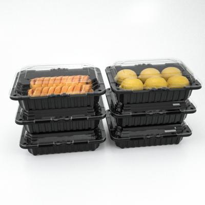 China Disposable Food Storage Containers With Lids Plastic Boxes Food Stock Plastic Lunch Box Food for sale