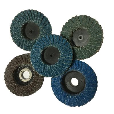 China mini flexible fin disc for grinding and polishing quick change disc HHXA001 for sale