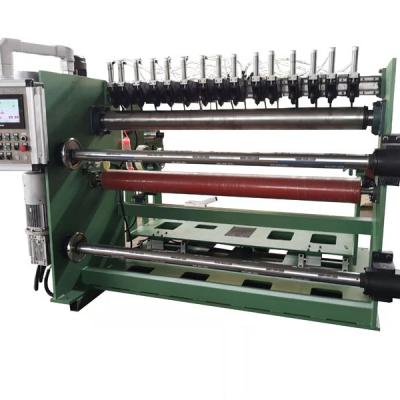 China BELT SANDING PLANT Coated Abrasive Cloth Jumbo Roll Slitting Machine for sale