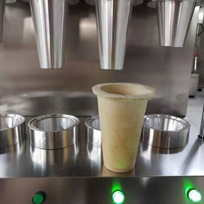 China High Efficinency Italy Pizza Cone Machine Ice Cream Cone Making Machine for sale