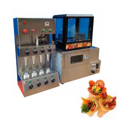 China High Efficinency Conical Pizza Machine, Pizza Bakery Equipment For Sale Pizza Forming Machine And Automatic Rotary Oven for sale