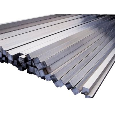 China Hot Sale 316 / 316L Solid Square Rod Construction Stainless Steel In Small Size for sale