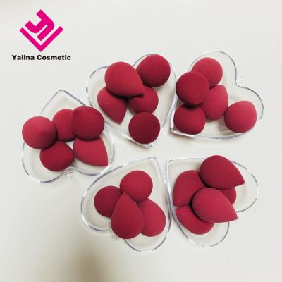 China Raised in Water Customized Free Color PU Latex Makeup Sponge Private Label Blender Portable for sale