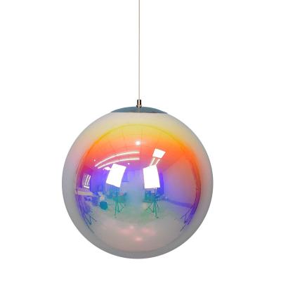 China Durable 30cm Led Christmas Ball Plastic Colorful Plastic Ball Party Hanging Ornament Decoration for sale