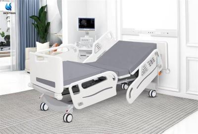 China Healthcare Hospital Bed Motorised With Backup Battery Electric Cpr Emergency Stop Button for sale