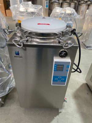 China Máquina de esterilização de autoclave médico de laboratório vertical de alta pressão totalmente automática à venda