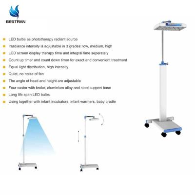 China LED Light Therapy Neonatal Phototherapy Machine Head and Height Adjustable Jaundice Treatment Light (Luz de tratamento para icterícia) à venda