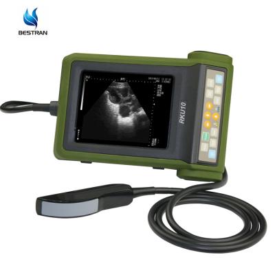 China Portable Animal Veterinary Ultrasound Machine Full Digital B Mode For Cow Horse Donkey for sale