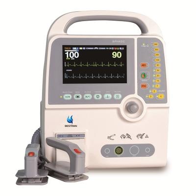 China Biphasic Defibrillator Monitor Machine Medical Manual External Synchronous Asynchronous for sale