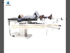 Medical Electric Hydraulic Adjustable Surgical Table With 450kg Capacity For Trauma Spine C-Arm Procedures