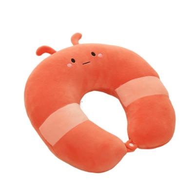 China Ultra Soft Therapy Kids Cute Airplane Neck Pillow Memory Foam U Shaped Pillow for sale