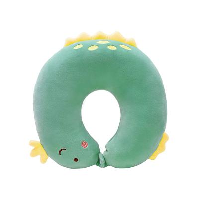 China Custom Cute Soft Cute Therapy Travel Plush Stuffed Animal Toys u Car Neck Pillow Travel Neck Pillow for sale