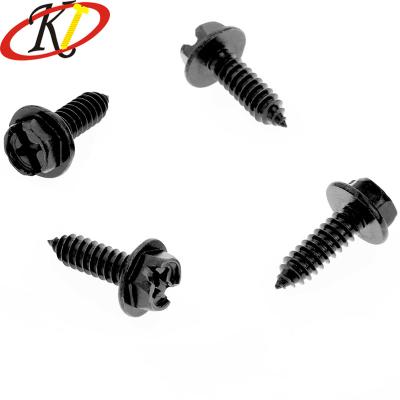China Good Capacity Manufacturer Oukailuo M6x20mm Hex Anti-Corrosion Chinese Gasket Head Self Tapping License Plate Frame Screws for sale