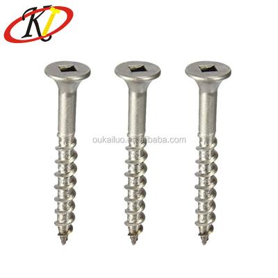 China Thread SS304 Half Flat Head Deck Robertson Self Tapping Screw for sale