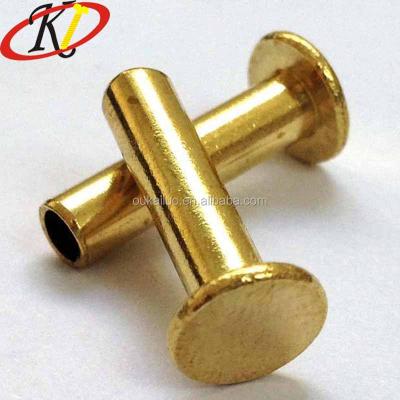China M4 Brass Brass Threaded Hollow Screw Bolt for sale