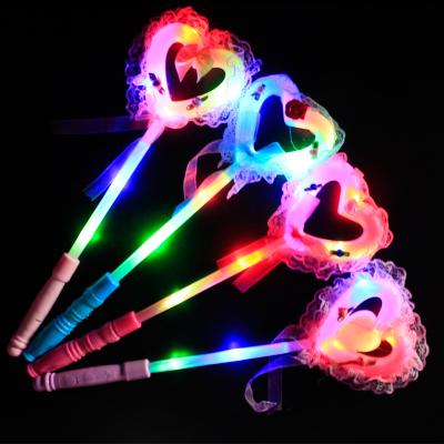 China LED Light Automatic Power Led Party LED Heart stick Flashing Light stick glow in the Dark Wedding Concert Event Party Supplies Decoration for sale